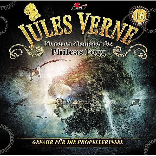 Die neuen Abenteuer des Phileas Fogg - Gefahr für die Propellerinsel,1 Audio-CD, Jules Verne