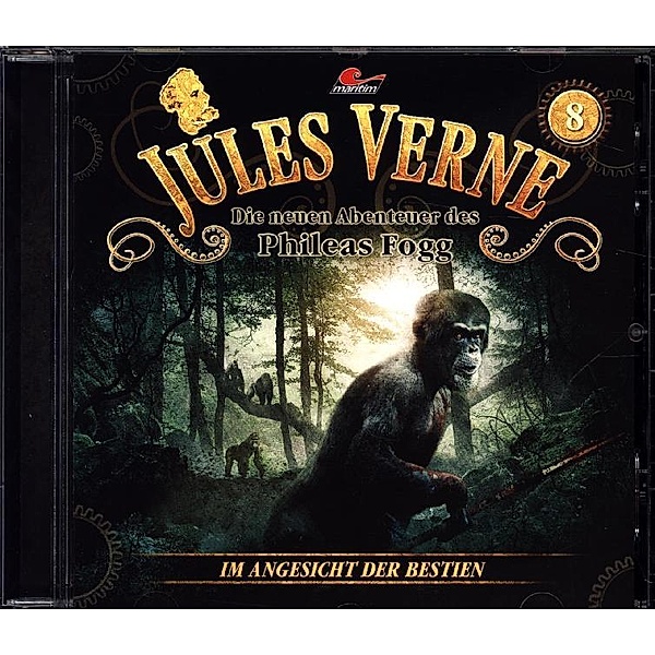 Die neuen Abenteuer des Phileas Fogg - Im Angesicht der Bestien,1 Audio-CD, Jules Verne