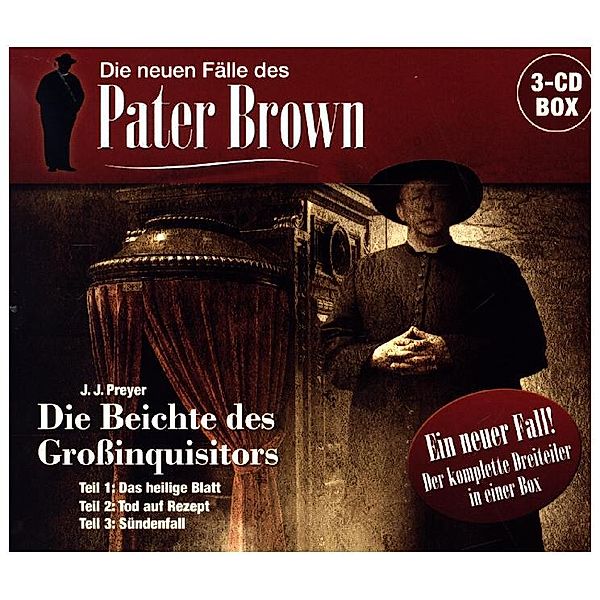 Die neuen Fälle des Pater Brown - Box, 3 Audio-CD,3 Audio-CD, J. J. Preyer