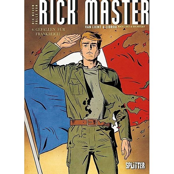 Die neuen Fälle des Rick Master - Gefallen für Frankreich, Zidrou