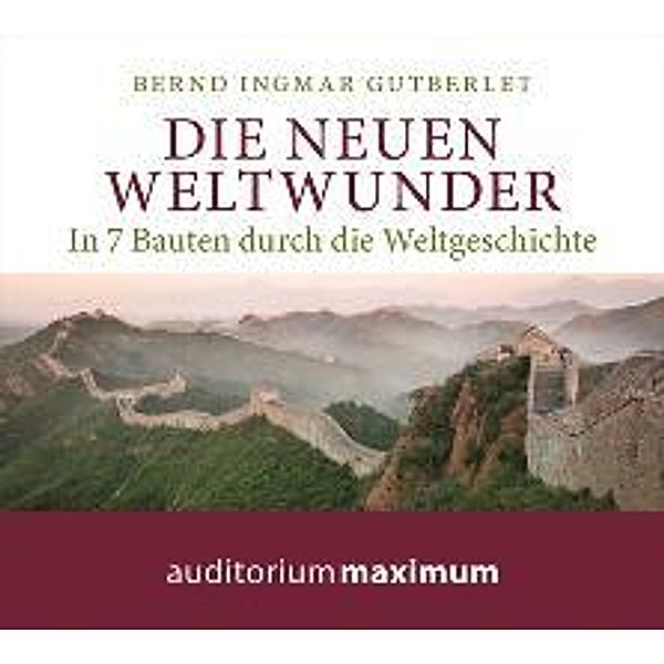 Die neuen Weltwunder, 1 Audio-CD, Bernd Ingmar Gutberlet