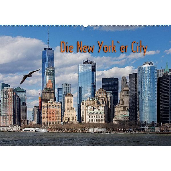 Die New Yorker City (Wandkalender 2023 DIN A2 quer), Franz Tangermann