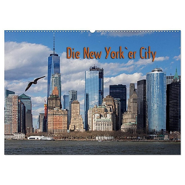 Die New Yorker City (Wandkalender 2024 DIN A2 quer), CALVENDO Monatskalender, Franz Tangermann