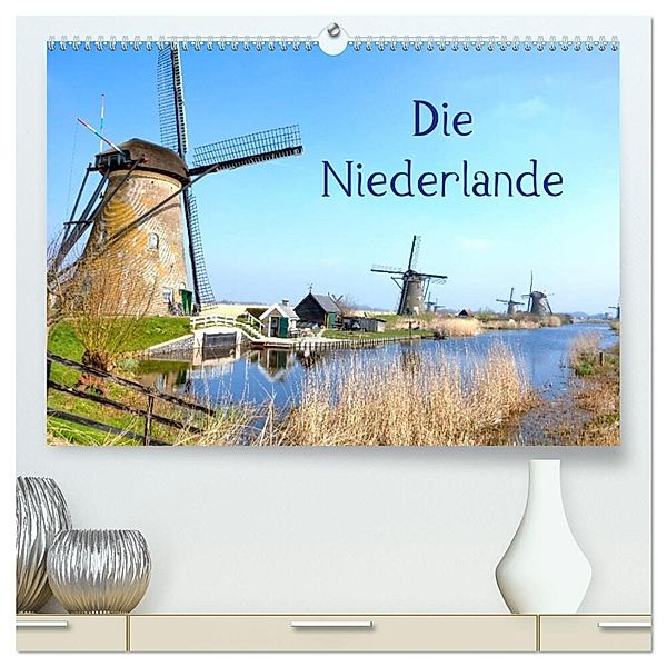 Die Niederlande (hochwertiger Premium Wandkalender 2024 DIN A2 quer), Kunstdruck in Hochglanz, Joana Kruse