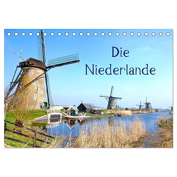 Die Niederlande (Tischkalender 2024 DIN A5 quer), CALVENDO Monatskalender, Joana Kruse