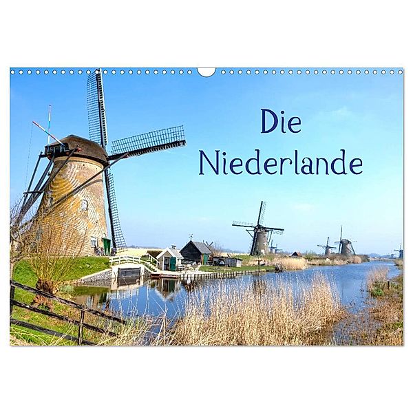 Die Niederlande (Wandkalender 2024 DIN A3 quer), CALVENDO Monatskalender, Joana Kruse