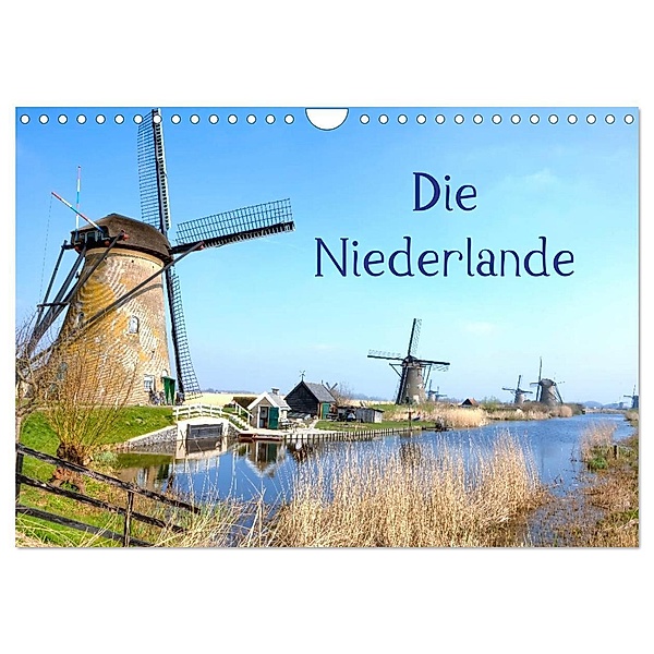 Die Niederlande (Wandkalender 2024 DIN A4 quer), CALVENDO Monatskalender, Joana Kruse
