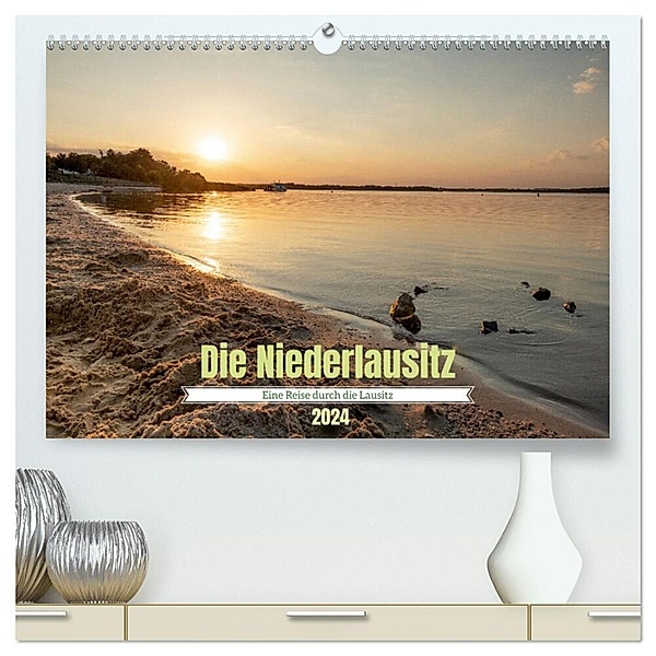 Die Niederlausitz (hochwertiger Premium Wandkalender 2024 DIN A2 quer), Kunstdruck in Hochglanz, Mario Koch
