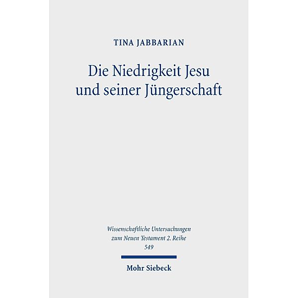 Die Niedrigkeit Jesu und seiner Jüngerschaft, Tina Jabbarian