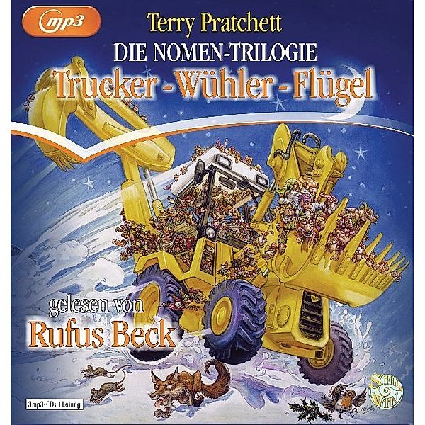 Die Nomen-Trilogie,3 Audio-CD, 3 MP3, Terry Pratchett