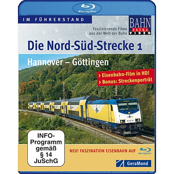 Die Nord-Süd-Strecke, Blu-rays: Tl.1 Hannover - Göttingen, Blu-ray