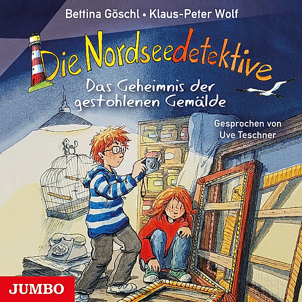 Die Nordseedetektive - 8 - Das Geheimnis der gestohlenen Gemälde, Klaus-Peter Wolf, Bettina Göschl