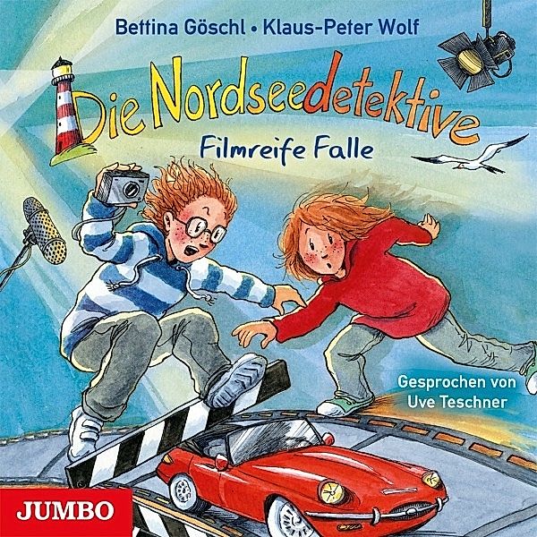 Die Nordseedetektive.Filmreife Falle [9], Bettina Göschl, Klaus-Peter Wolf, Uve Teschner