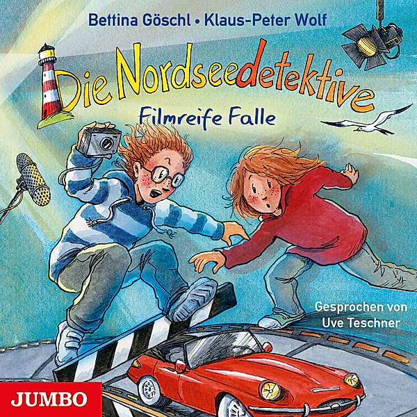 Die Nordseedetektive - Filmreife Falle,Audio-CD, Klaus-Peter Wolf, Bettina Göschl