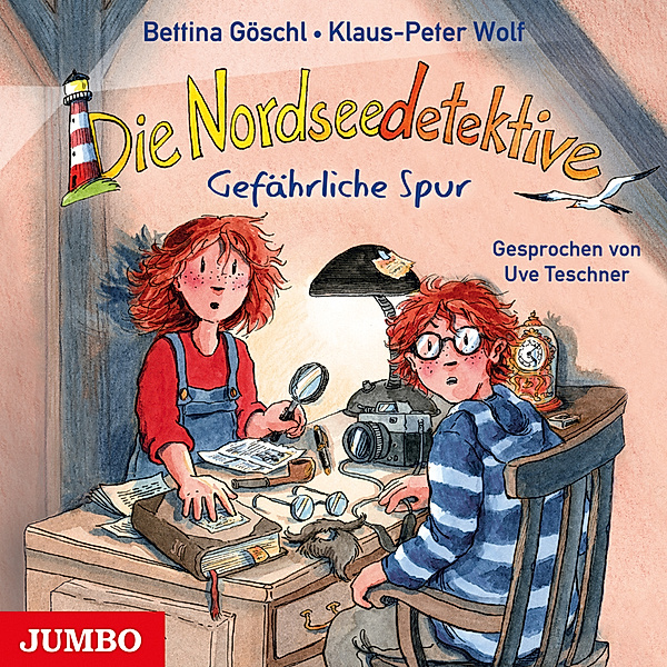 Die Nordseedetektive. Gefährliche Spur,Audio-CD, Klaus-Peter Wolf, Bettina Göschl