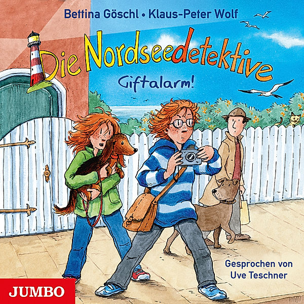 Die Nordseedetektive. Giftalarm!,Audio-CD, Klaus-Peter Wolf, Bettina Göschl