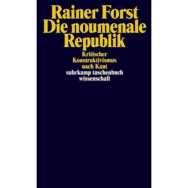 Die noumenale Republik, Rainer Forst