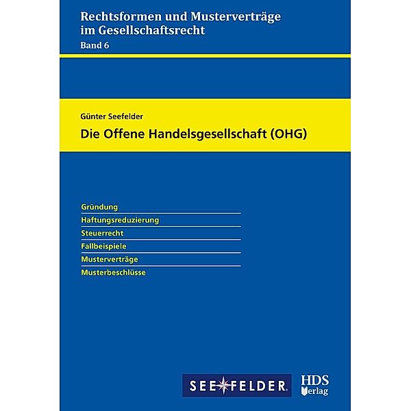 Die Offene Handelsgesellschaft (OHG), Günter Seefelder