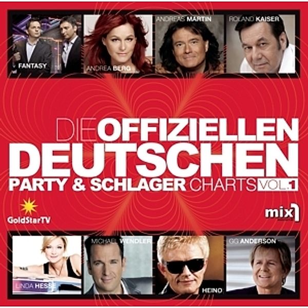 Die (Offiziellen) Deutschen Party & Schlager Charts Vol.1, Diverse Interpreten