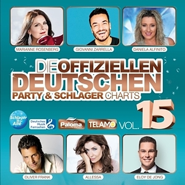 Die offiziellen deutschen Party & Schlager Charts Vol. 15 (2 CDs), Diverse Interpreten
