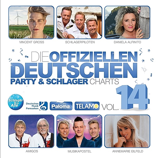 Die offiziellen deutschen Party & Schlager Charts Vol.14 (2 CDs), Diverse Interpreten