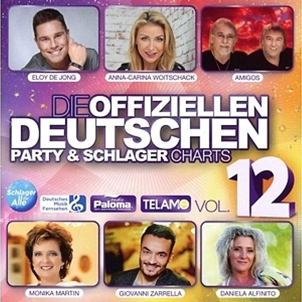 Die Offiziellen Dt.Party & Schlager Charts Vol.12, Diverse Interpreten