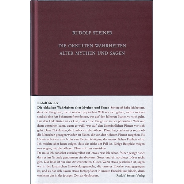 Die okkulten Wahrheiten alter Mythen und Sagen, Rudolf Steiner