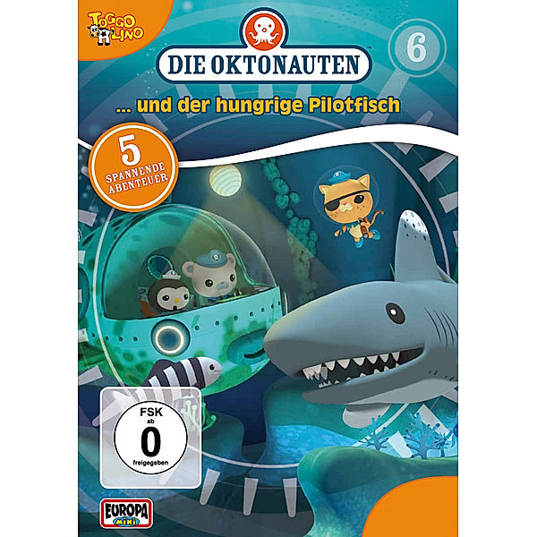 Die Oktonauten und der hungrige Pilotfisch, Die Oktonauten