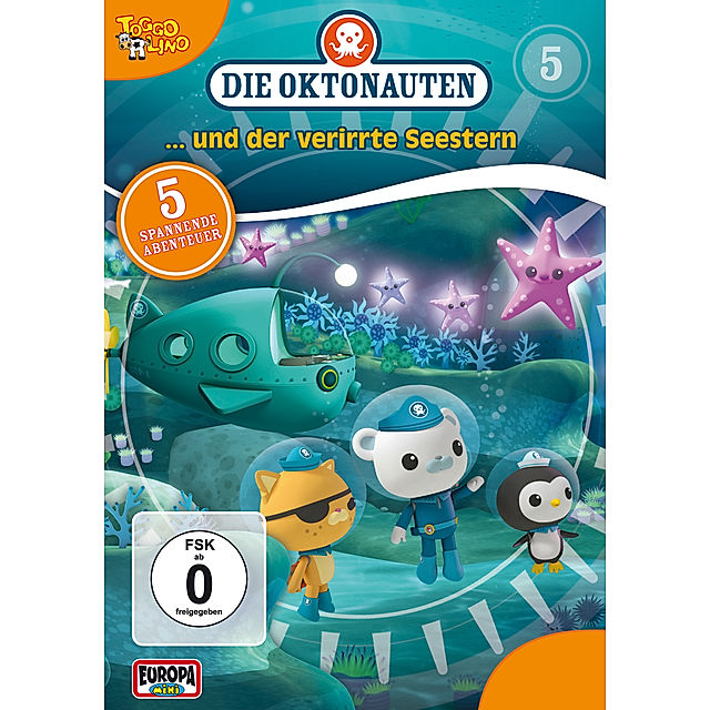 Die Oktonauten und der verirrte Seestern DVD | Weltbild.de