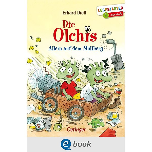 Die Olchis. Allein auf dem Müllberg / Lesestarter, Erhard Dietl