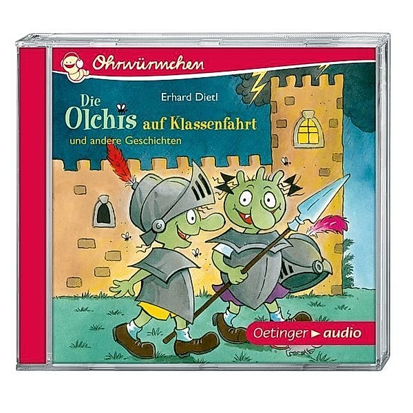 Die Olchis auf Klassenfahrt u.a. Geschichten, Audio-CD, Erhard Dietl