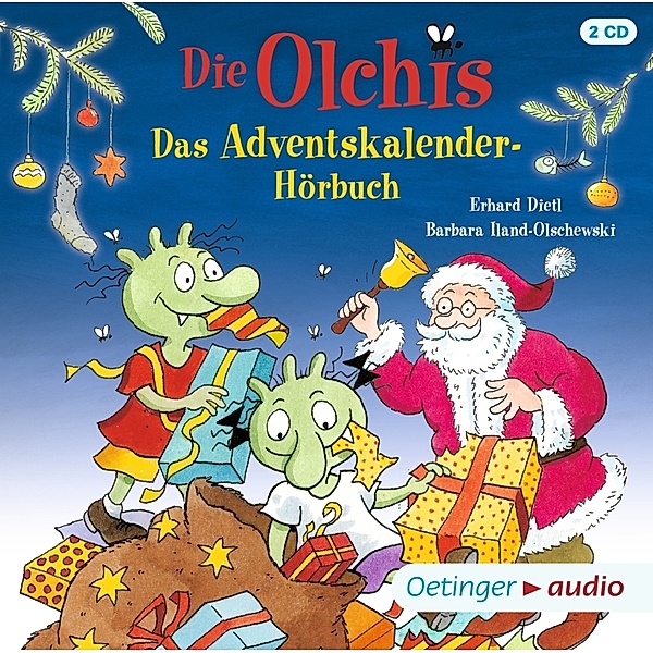 Die Olchis. Das Adventskalender-Hörbuch,2 Audio-CD, Erhard Dietl, Barbara Iland-Olschewski