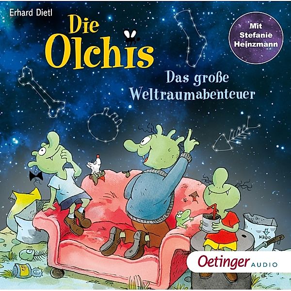 Die Olchis. Das große Weltraumabenteuer,1 Audio-CD, Erhard Dietl