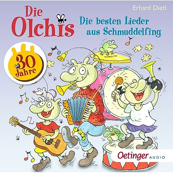 Die Olchis - Die Olchis. Die besten Lieder aus Schmuddelfing,1 Audio-CD, Erhard Dietl