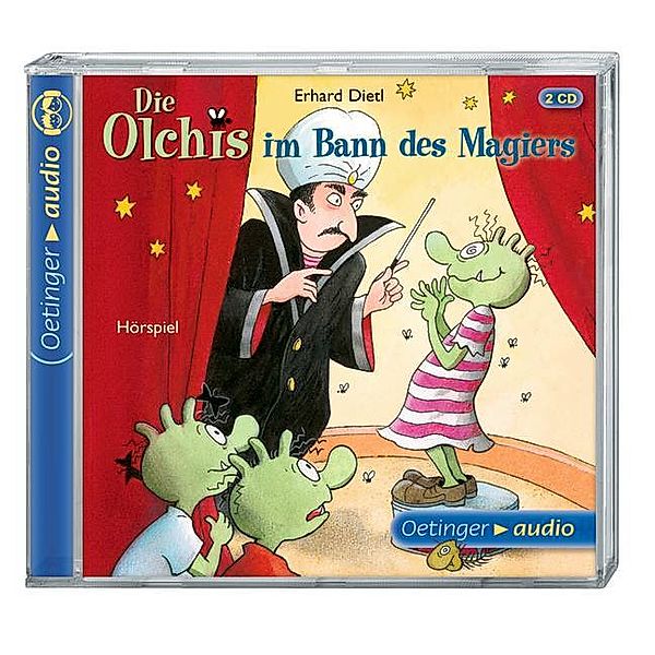Die Olchis im Bann des Magiers, 2 CDs, Erhard Dietl