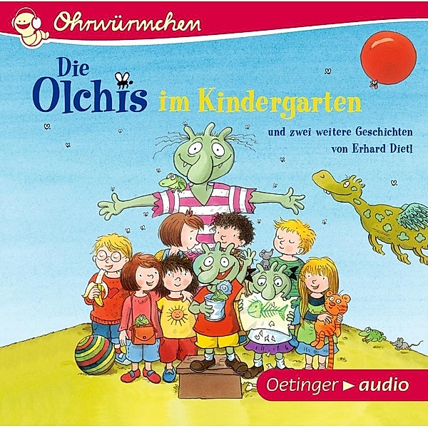 Die Olchis im Kindergarten und zwei weitere Geschichten, Audio-CD, Erhard Dietl