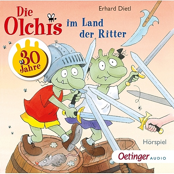 Die Olchis im Land der Ritter,1 Audio-CD, Erhard Dietl