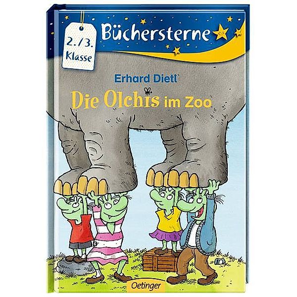Die Olchis im Zoo / Die Olchis Büchersterne 3. Klasse Bd.4, Erhard Dietl