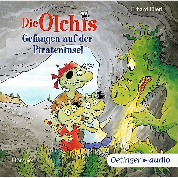 Die Olchis-Kinderroman - 10 - Gefangen auf der Pirateninsel, Erhard Dietl