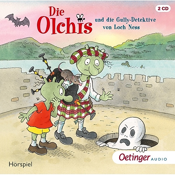 Die Olchis-Kinderroman - 12 - Die Olchis und die Gully-Detektive von Loch Ness, Erhard Dietl