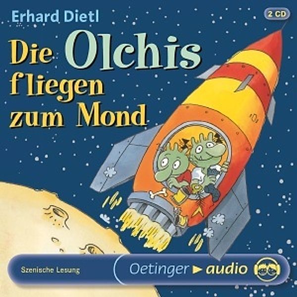 Die Olchis-Kinderroman - 2 - Die Olchis fliegen zum Mond, Erhard Dietl