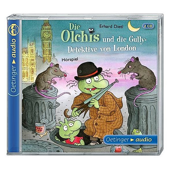 Die Olchis-Kinderroman - 7 - Die Olchis und die Gully-Detektive von London, Erhard Dietl