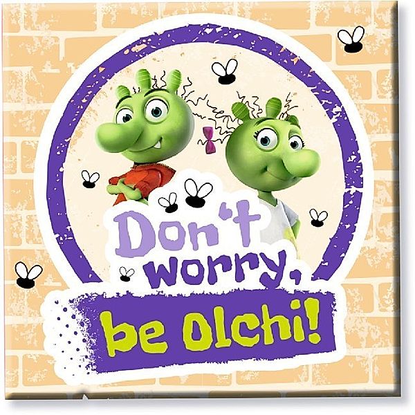 Die Olchis. Magnet Be Olchi