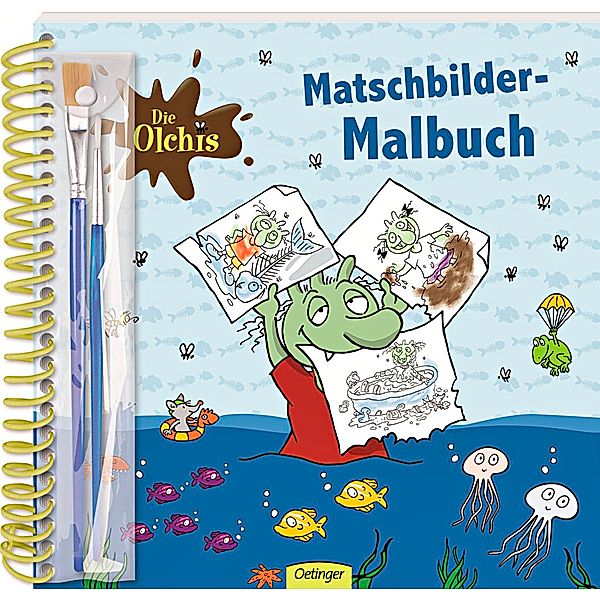 Die Olchis Matschbilder-Malbuch, Erhard Dietl