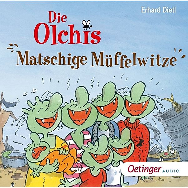 Die Olchis. Matschige Müffelwitze,1 Audio-CD, Erhard Dietl
