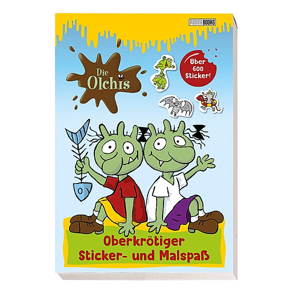 Die Olchis: Oberkrötiger Sticker- und Malspass, Panini