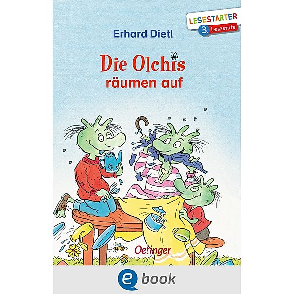 Die Olchis räumen auf / Lesestarter, Erhard Dietl