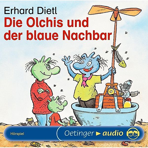 Die Olchis - Sonne, Mond und Sterne Band 9: Die Olchis und der blaue Nachbar (Audio-CD), Erhard Dietl