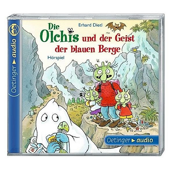 Die Olchis und der Geist der blauen Berge, 1 Audio-CD, Erhard Dietl