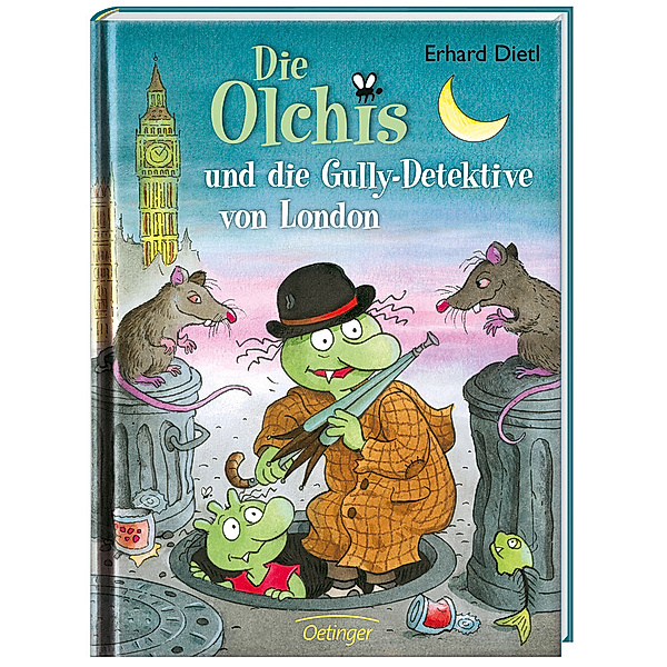 Die Olchis und die Gully-Detektive von London / Die Olchis-Kinderroman Bd.7, Erhard Dietl